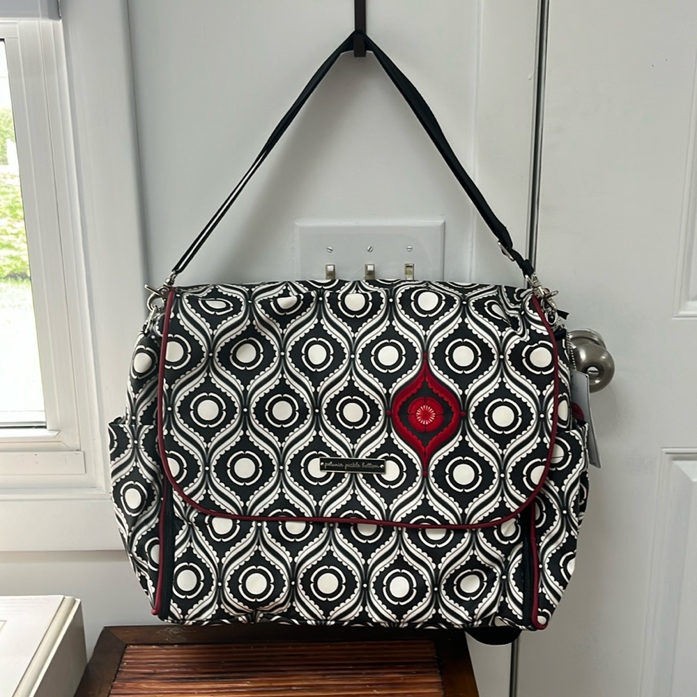 Petunia Pickle Botton Evening in Islington Abundance Boxy Backpack,NWT